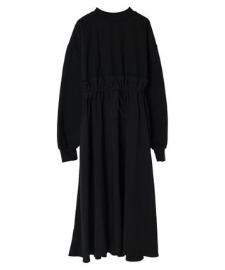 Green Parks ・ＳＵＧＡＲ　ＳＰＯＯＮ　ドロストドッキングワンピ Black