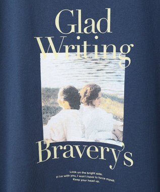 Green Parks フォトプリントボックスＴシャツ Navy