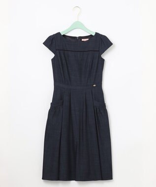 TOCCA 【洗える！】BLUE CIEL ドレス ダークネイビー系