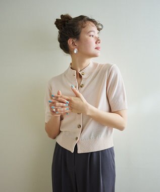 #Newans 〈花乃まりあさんコラボ〉コットンコードカーディガン