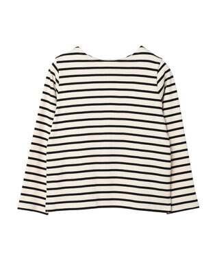 AMERICAN HOLIC バックパールボーダープルオーバー Border Black