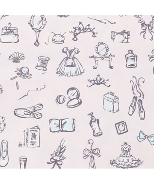 Chacott バレリーナメッシュ巾着L アイリス