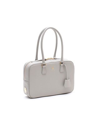 A.D.M.J. 【牛革】ベーシックボストンバッグ28cm｜お受験・通勤・セレモニー シロガネ