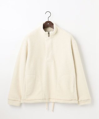 JOSEPH ABBOUD MOUNTAIN 【SPACE／UNISEX】ボアソリッド プルオーバー