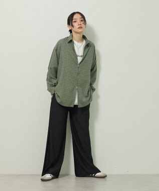 Green Parks イージーケアアソートＺＩＰシャツ Green