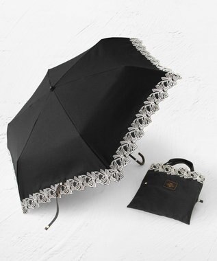  【晴雨兼用】DANCING RIBBON UMBRELLA 折り畳み傘 収納バッグ付き