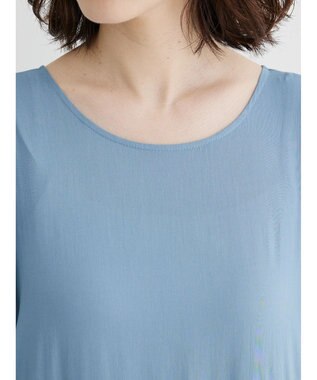 Green Parks ・ＥＬＥＮＣＡＲＥ　ＤＵＥ　ティアードワンピース Sax