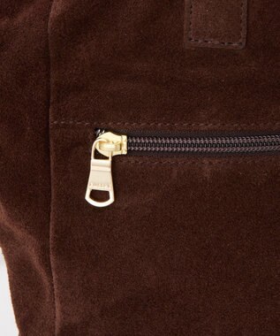 russet スエード2WAYトートバッグ(CE-1577) D.Brown