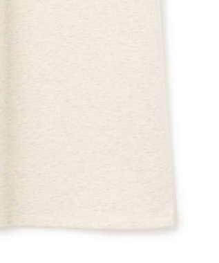 23区 L 【SLOW/一部店舗限定】ハイゲージテリー ハーフジップ ワンピース アイボリー系