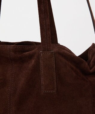 russet スエード2WAYトートバッグ(CE-1577) D.Brown