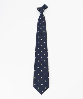 J.PRESS MEN ジョークタイ/花より団子 ネイビー系8
