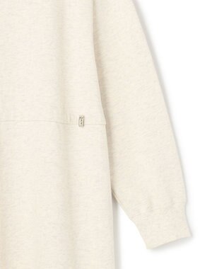 23区 L 【SLOW/一部店舗限定】ハイゲージテリー ハーフジップ ワンピース アイボリー系