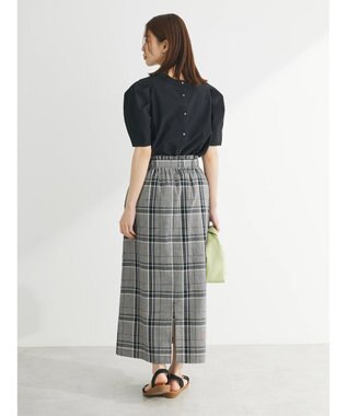 Green Parks ２Ｗａｙ　カラミドビーブラウス Black