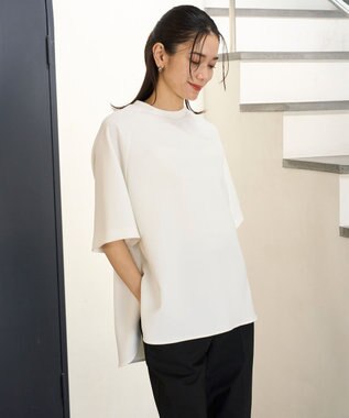 UNFILO BEAUTY FORM JERSEY Light バックZIPトップス オフ