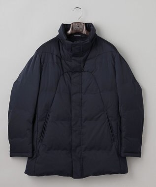 GOTAIRIKU WEB限定【仕事で着られる】ドレスダウンコート_ストレッチツイル_25年新作 ネイビー系