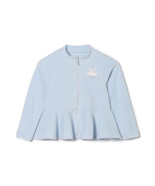 Chacott ウォームアップジャケット ベビーブルー