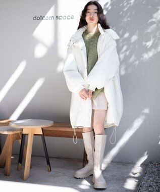 WEGO モンスターパテッドコート オフホワイト