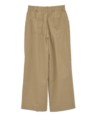Green Parks チノタックワイドパンツ Beige