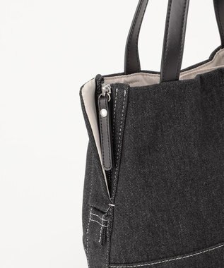 Y'SACCS デニムトートバッグ　Sサイズ ネイビー