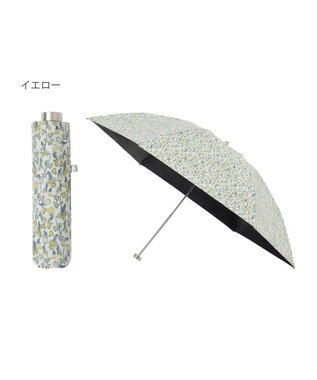 MOONBAT 【シリーズ累計22万本突破】MACKINTOSH PHILOSOPHY 遮光 晴雨兼用 折りたたみ日傘 軽量 ボーダー イエロー