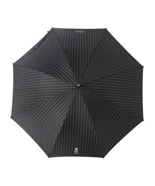 MOONBAT POLO RALPH LAUREN メンズ 長傘 ストライプ×BEAR 65cm ブラック