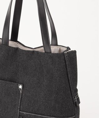 Y'SACCS デニムトートバッグ　Sサイズ ネイビー