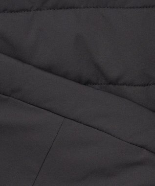 23区GOLF 【WOMEN】ミドル丈 中綿ブルゾン ブラック系