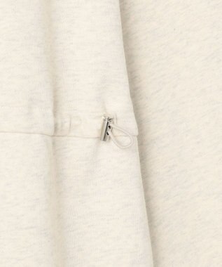 23区 L 【SLOW/一部店舗限定】ハイゲージテリー ハーフジップ ワンピース アイボリー系