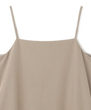 UNFILO L フィブリル キャミワンピース ベージュ