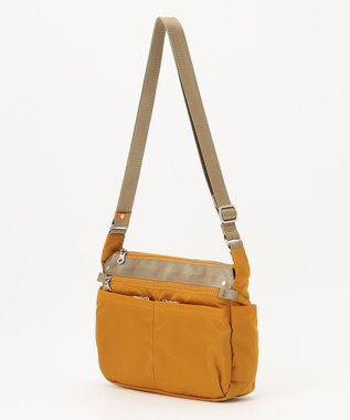 Y'SACCS テープデザイン　トラベルショルダーバッグ マスタード