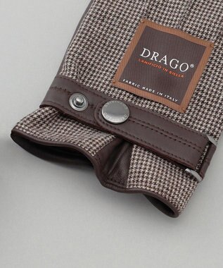 GOTAIRIKU 【スマホ対応】DRAGO/ドラゴ ウールレザーコンビ グローブ ベージュ系8