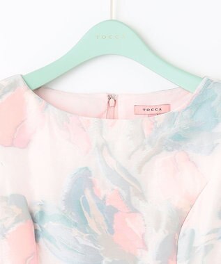 TOCCA 【洗える！】MOONLIGHT ドレス サックスブルー系