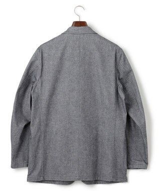 J.PRESS MEN 【THE SHACKET】カシミヤライクコットン ジャケット ネイビー系