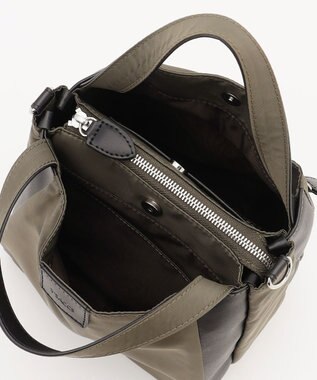 Y'SACCS スクエアすっきりトート SSサイズ カーキ