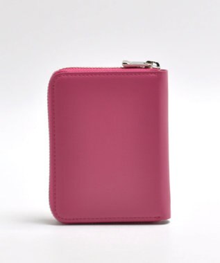 blancle スムースレザー ベローウォレット ピンク