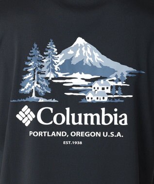 Columbia Columbia/ レイクアローヘッドグラフィックショートスリーブTシャツ /コロンビア Black、 Mountain