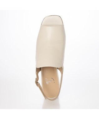 ing <ing>カバードバックストラップサンダル アイボリー