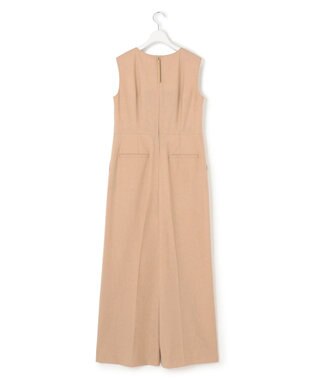 23区 S 【洗える】TWマットクロス オールインワン キャメル系