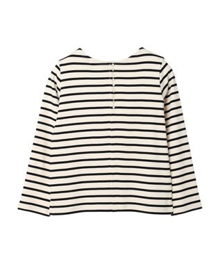 AMERICAN HOLIC バックパールボーダープルオーバー Border Black