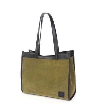 Regalo Felice 【水に強いスエード調生地】トート / REGALO KA(カーキ×ブラック)