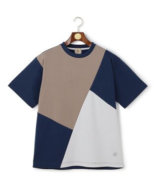 J.PRESS MEN 【WEB・一部店舗限定】デザインランダムパッチワークTシャツ