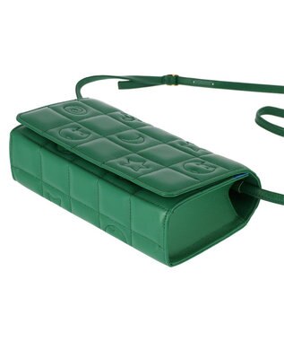 tsumori chisato CARRY ネコキルティング 財布ショルダー ミニバッグ ショルダーバッグ グリーン