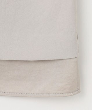 J.PRESS LADIES 【洗える・吸水速乾・接触冷感・セットアップ対応】Light ジョーゼット ブラウス ベージュ系