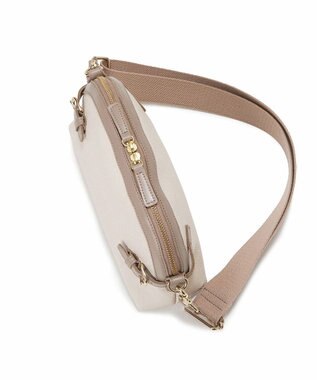 TOPKAPI 【Breath TOPKAPI】SCOTCH GRAIN スコッチグレイン ベルトデザイン ショルダーバッグ クリーム