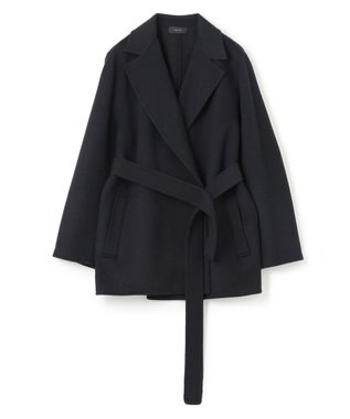 JOSEPH ウーループ　ショートコート Black