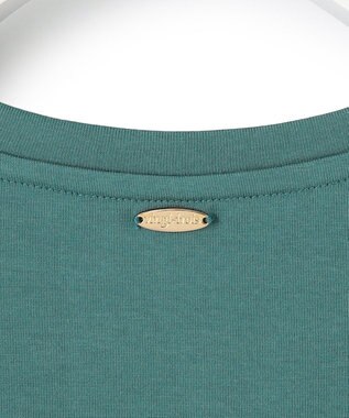 23区 S DCHコットン ベーシック Tシャツ ピーコックグリーン系