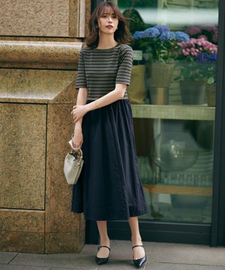 23区 【CLASSY.6月号掲載】ラインアーチ イヤリング ゴールド系