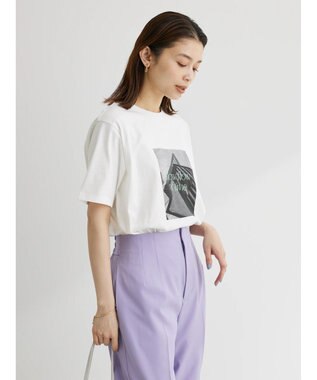 Green Parks フォトレギュラーＴシャツ Black