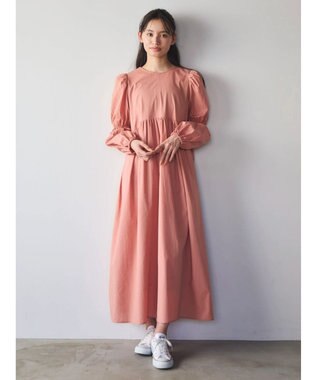 Green Parks ・Ｐｅｔｉｔ　Ｆｌｅｕｒウ゛ィラーゴスリーブワンピース