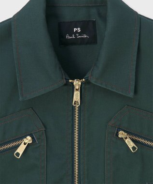 Paul Smith Dickies(R) × PS Paul Smith トラッカージャケット グリーン